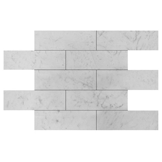 Bianco Carrara 3x12 Tile